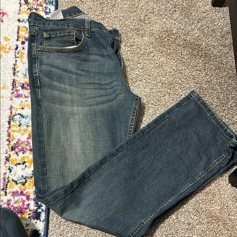 Levi Strauss Signature Men's Blue Jeans